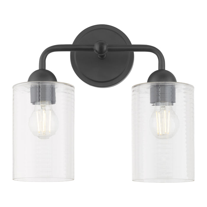Quorum Home Quorum - 598-2-59 - Two Light Vanity - Matte Black
