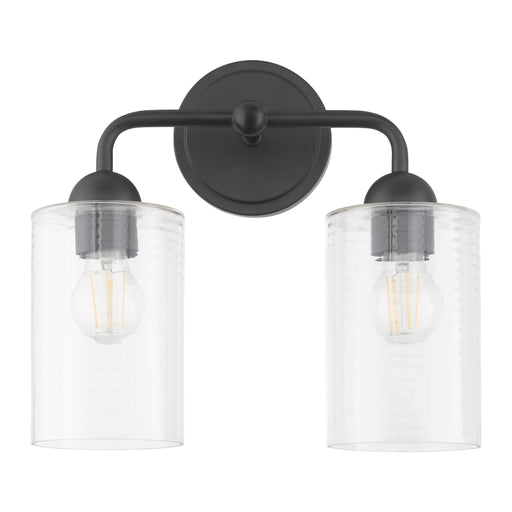 Quorum Home Quorum - 598-2-59 - Two Light Vanity - Matte Black