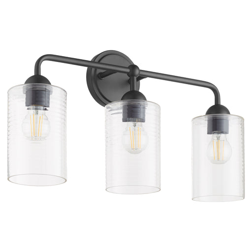 Quorum Home Quorum - 598-3-59 - Three Light Vanity - Matte Black