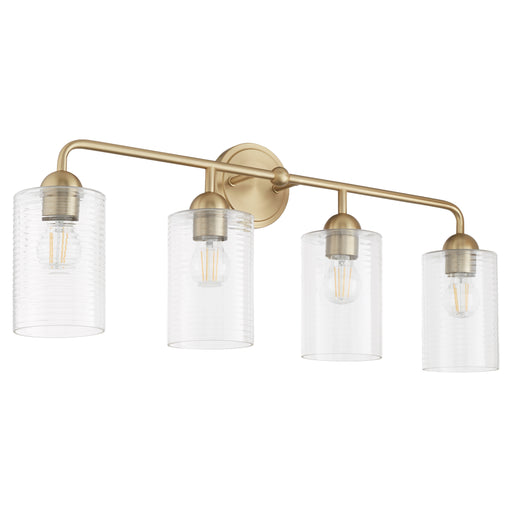 Quorum Home Quorum - 598-4-80 - Four Light Vanity - Aged Brass