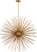 Quorum Home Quorum - 600-10-74 - Ten Light Pendant - Gold Leaf