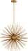 Quorum Home Quorum - 600-8-74 - Eight Light Pendant - Gold Leaf