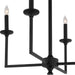 Quorum Home Quorum - 6005-4-59 - Four Light Chandelier - Matte Black