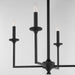 Quorum Home Quorum - 6005-4-59 - Four Light Chandelier - Matte Black