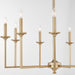 Quorum Home Quorum - 6005-9-80 - Nine Light Chandelier - Aged Brass