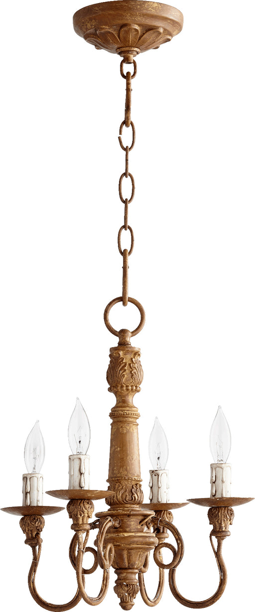 Quorum Home Quorum - 6006-4-94 - Four Light Chandelier - French Umber