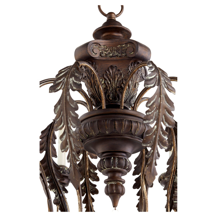 Quorum Home Quorum - 6006-8-39 - Eight Light Chandelier - Vintage Copper