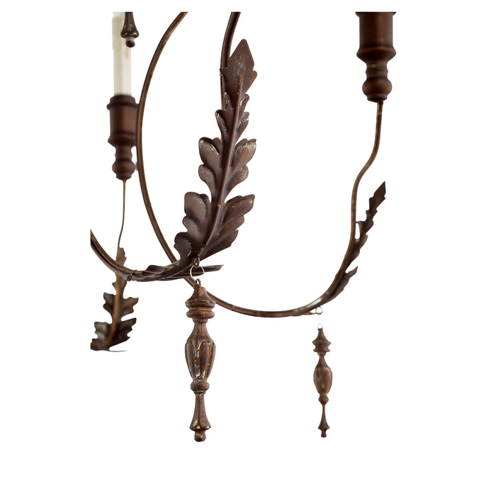 Quorum Home Quorum - 6006-9-39 - Nine Light Chandelier - Vintage Copper