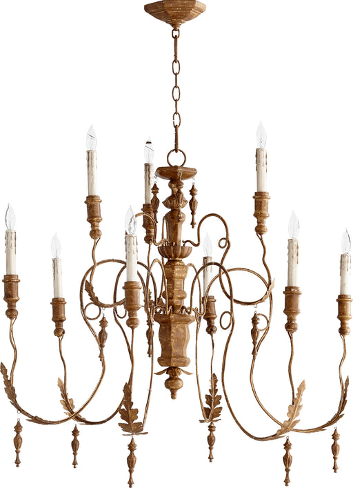 Quorum Home Quorum - 6006-9-94 - Nine Light Chandelier - French Umber