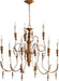 Quorum Home Quorum - 6006-9-94 - Nine Light Chandelier - French Umber