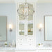 Quorum Home Quorum - 6009-4-62 - Four Light Chandelier - Polished Nickel