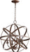 Quorum Home Quorum - 6009-4-86 - Four Light Chandelier - Oiled Bronze