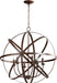 Quorum Home Quorum - 6009-6-86 - Six Light Chandelier - Oiled Bronze