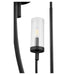 Quorum Home Quorum - 601-8-69 - Eight Light Chandelier - Textured Black w/ Clear Fluted Glass