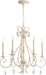 Quorum Home Quorum - 6014-5-70 - Five Light Chandelier - Persian White