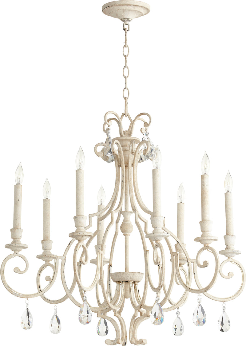 Quorum Home Quorum - 6014-8-70 - Eight Light Chandelier - Persian White