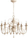 Quorum Home Quorum - 6016-6-70 - Six Light Chandelier - Persian White