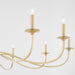 Quorum Home Quorum - 6021-10-80 - Ten Light Chandelier - Aged Brass