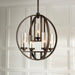 Quorum Home Quorum - 603-5-86 - Five Light Chandelier - Oiled Bronze