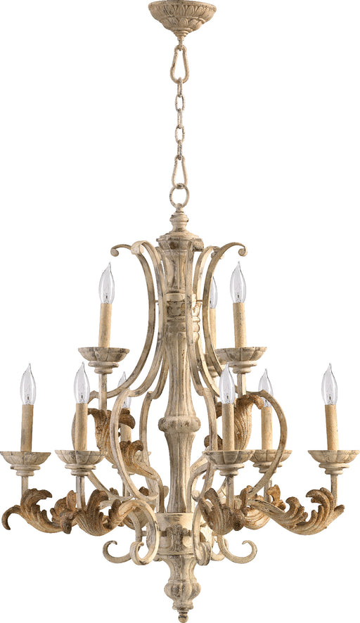 Quorum Home Quorum - 6037-9-70 - Nine Light Chandelier - Persian White
