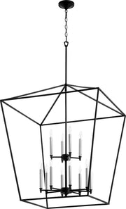 Quorum Home Quorum - 604-12-69 - 12 Light Entry Pendant - Textured Black