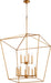 Quorum Home Quorum - 604-12-74 - 12 Light Entry Pendant - Gold Leaf