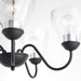 Quorum Home Quorum - 6041-5-69 - Five Light Chandelier - Textured Black