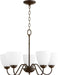Quorum Home Quorum - 6041-5-86 - Five Light Chandelier - Oiled Bronze
