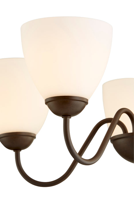 Quorum Home Quorum - 6041-5-86 - Five Light Chandelier - Oiled Bronze