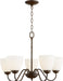 Quorum Home Quorum - 6041-5-86 - Five Light Chandelier - Oiled Bronze
