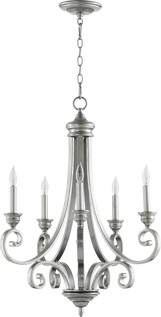 Quorum Home Quorum - 6054-5-64 - Five Light Chandelier - Classic Nickel