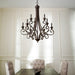 Quorum Home Quorum - 6054-9-86 - Nine Light Chandelier - Oiled Bronze