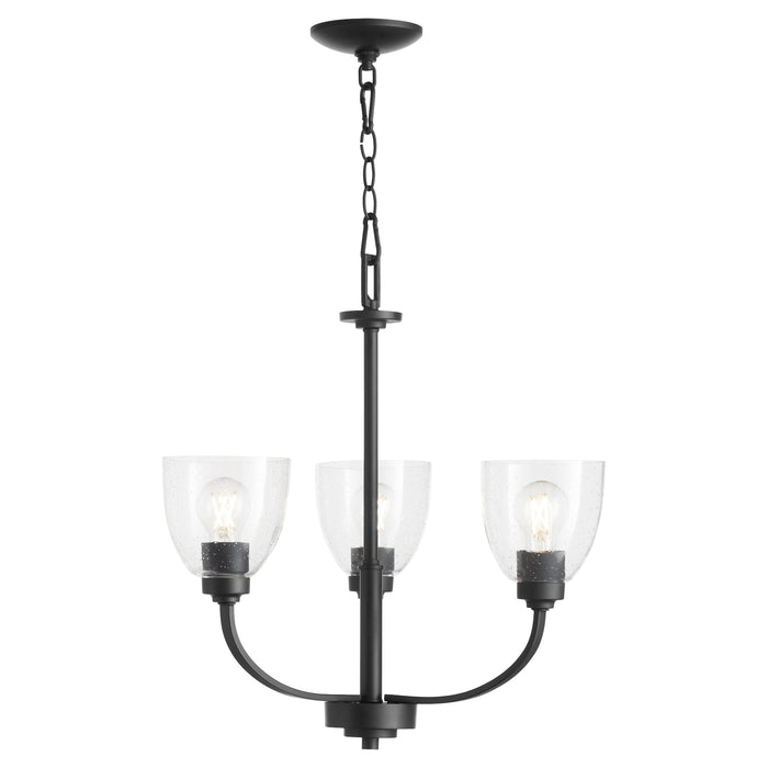 Quorum Home Quorum - 6060-3-69 - Three Light Chandelier - Textured Black