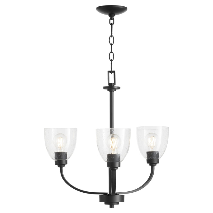 Quorum Home Quorum - 6060-3-69 - Three Light Chandelier - Textured Black