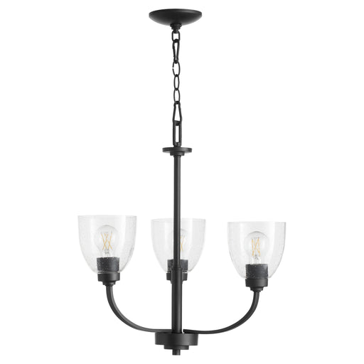 Quorum Home Quorum - 6060-3-69 - Three Light Chandelier - Textured Black