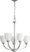 Quorum Home Quorum - 6060-5-64 - Five Light Chandelier - Classic Nickel
