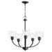 Quorum Home Quorum - 6060-5-69 - Five Light Chandelier - Textured Black
