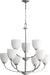 Quorum Home Quorum - 6060-9-64 - Nine Light Chandelier - Classic Nickel
