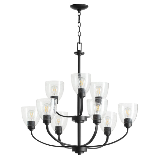 Quorum Home Quorum - 6060-9-69 - Nine Light Chandelier - Textured Black