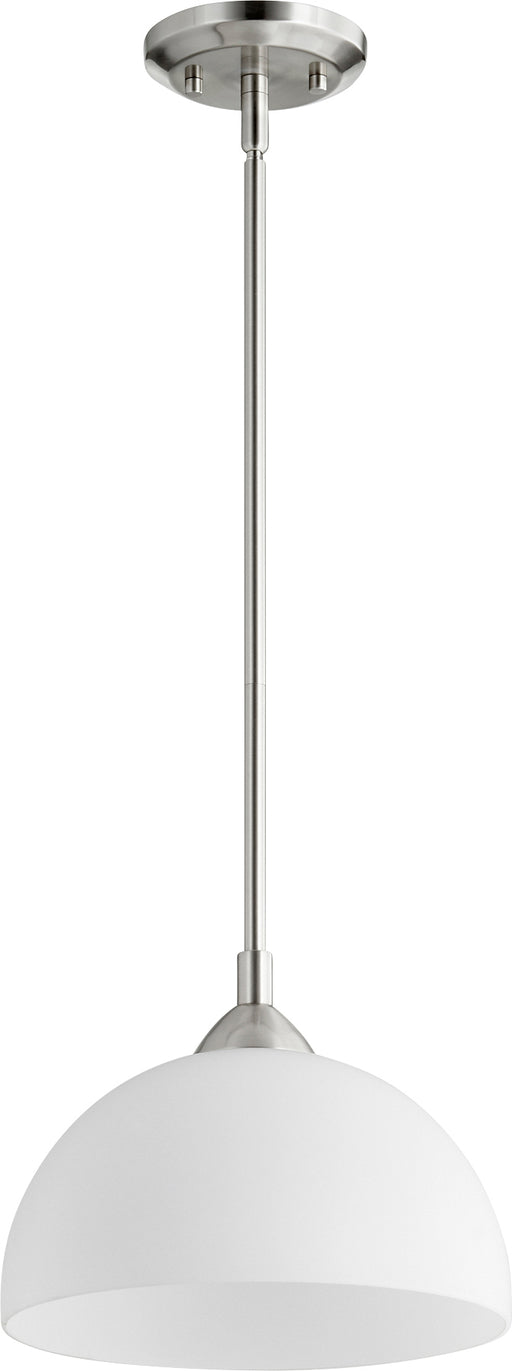 Quorum Home Quorum - 6069-65 - One Light Pendant - Satin Nickel