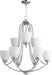 Quorum Home Quorum - 6069-9-65 - Nine Light Chandelier - Satin Nickel
