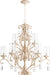 Quorum Home Quorum - 6073-9-70 - Nine Light Chandelier - Persian White