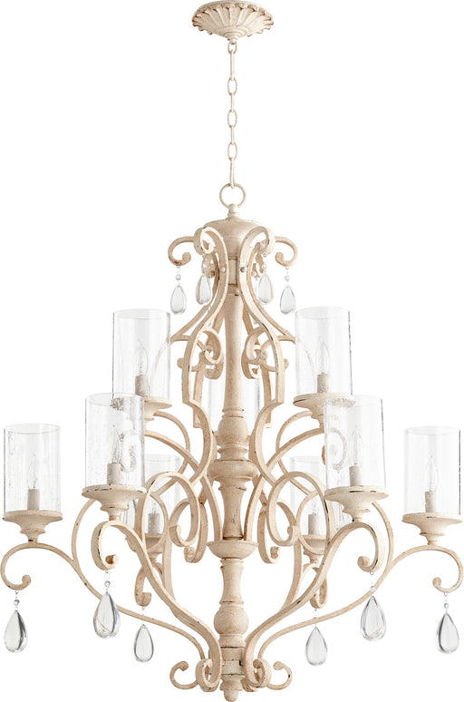 Quorum Home Quorum - 6073-9-70 - Nine Light Chandelier - Persian White