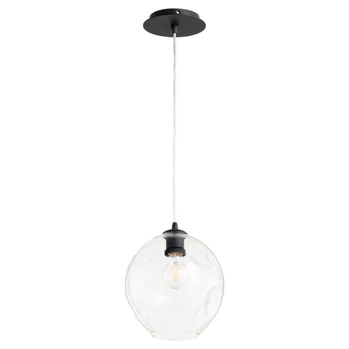 Quorum Home Quorum - 61-69 - One Light Pendant - Textured Black