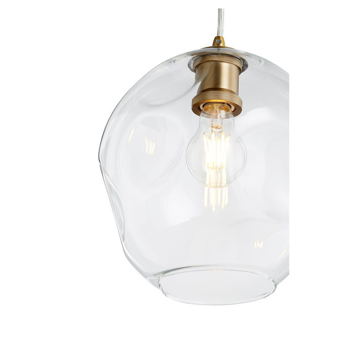 Quorum Home Quorum - 61-80 - One Light Pendant - Aged Brass