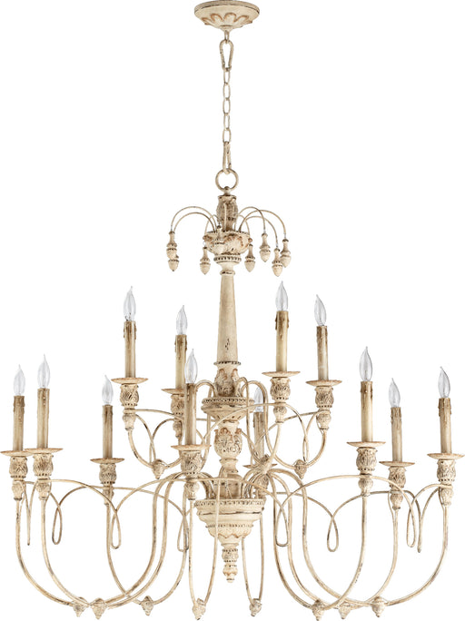 Quorum Home Quorum - 6106-12-70 - 12 Light Chandelier - Persian White