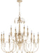 Quorum Home Quorum - 6106-12-70 - 12 Light Chandelier - Persian White