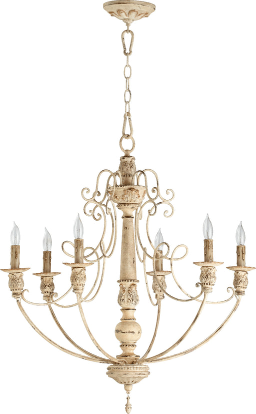 Quorum Home Quorum - 6106-6-70 - Six Light Chandelier - Persian White