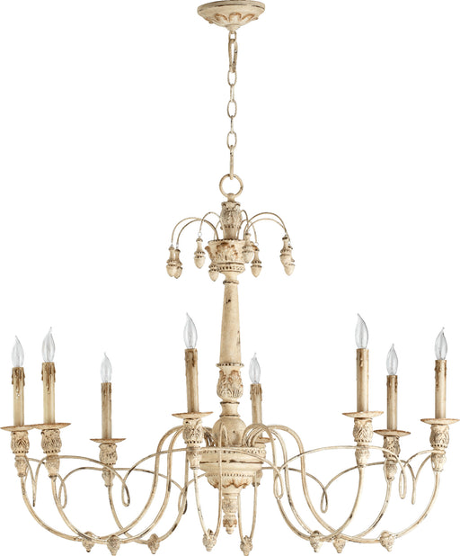 Quorum Home Quorum - 6106-8-70 - Eight Light Chandelier - Persian White