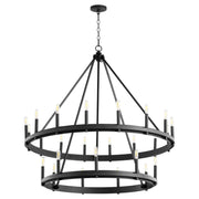 Quorum Home Quorum - 611-25-69 - 25 Light Chandelier - Textured Black
